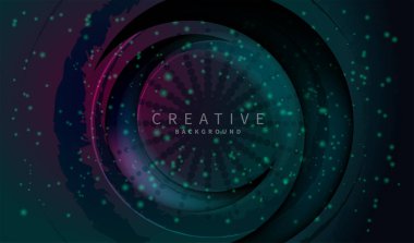 Esrarengiz bir geçmiş. Yuvarlak çerçeveli kozmik desen. Büyülü soyut afiş. Mistik broşür. Steampunk arka planı. Mistisizm ve ezoterizmin sembolü.