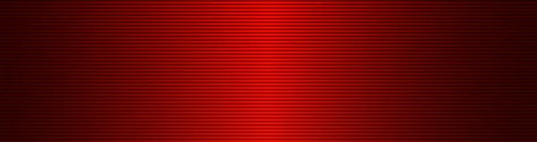 要旨幅の広い縞状の赤線状の水平輝く背景 — ストックベクタ