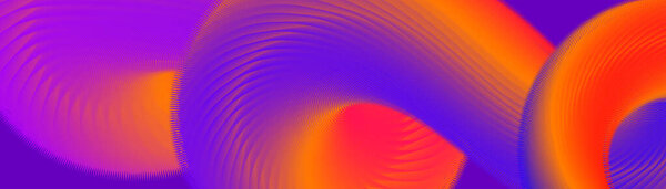 Wide abstract banner for promo. Purple poster