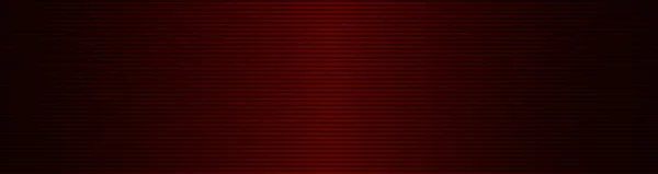 概要横方向に輝く縞模様の広い背景 暗い赤い画面をスキャンします ストライプの技術的な未来的なカード ベクターイラスト — ストックベクタ