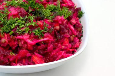 salata yakın çekim