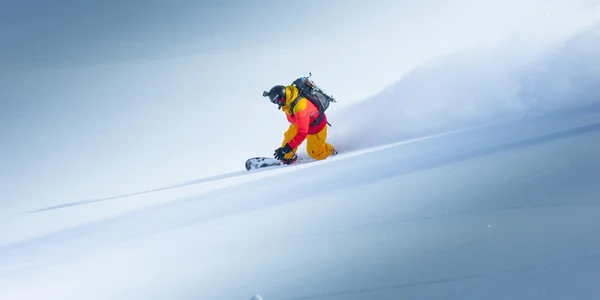 Snowboard en invierno — Foto de Stock