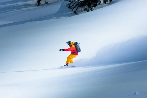 Snowboard en invierno — Foto de Stock