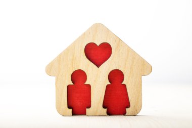 küçük bir ahşap ev