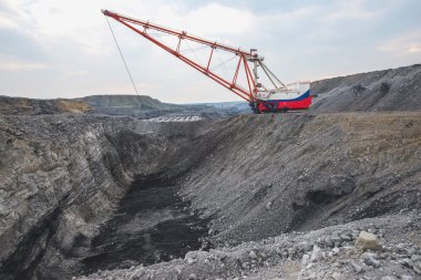 Kömür madenciliği açık çukur