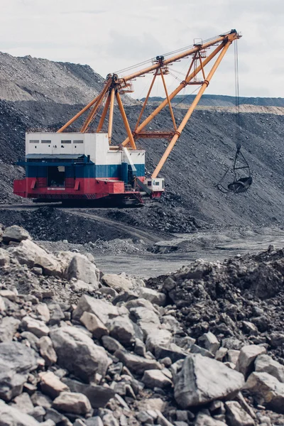 Kulminedrift i åbent brud - Stock-foto