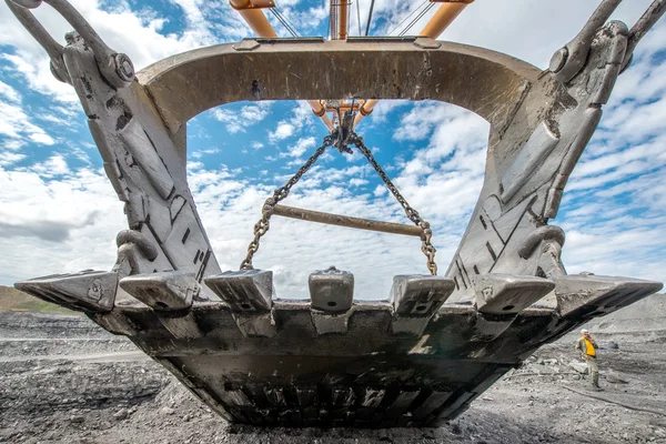 Huge empty ladle — Stock Photo, Image