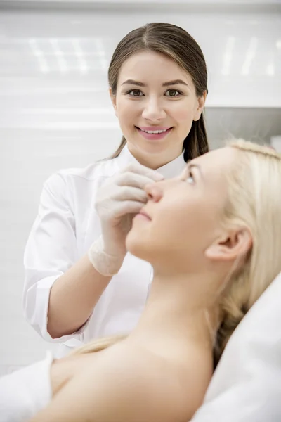 Cura della pelle. cosmetologia — Foto Stock