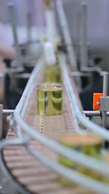 dikey video hattı fabrika endüstrisi üretimi