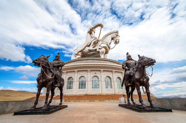 The worlds largest statue of Genghis Khan