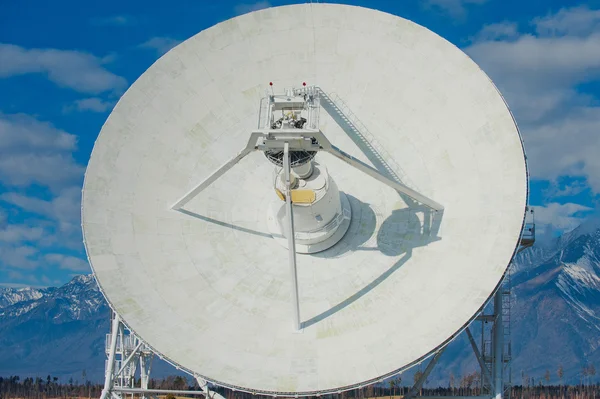 Huge radio antenna with big diameter