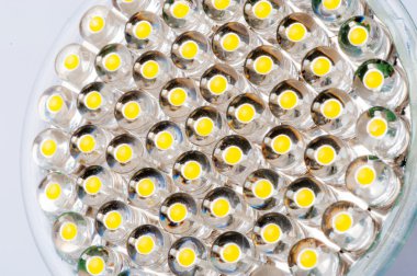 LED lamba. fotoğrafı yakın çekim