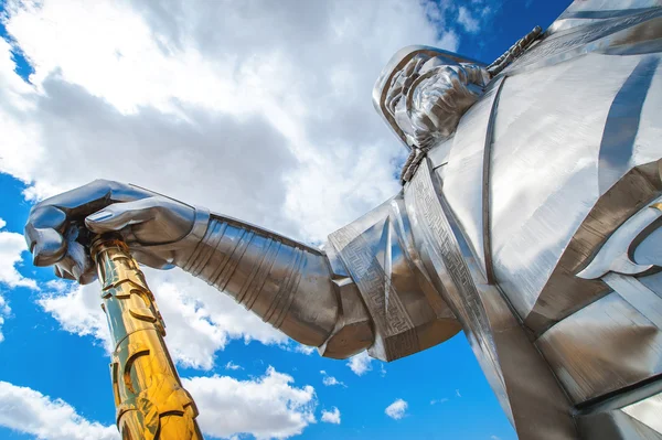 世界で最大の像のジンギスカン — ストック写真