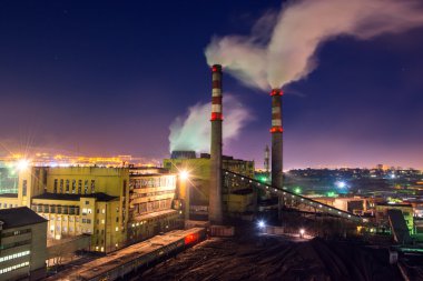 Kömür tesisi powered
