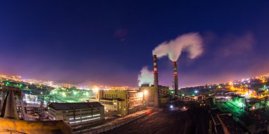 Kömür tesisi powered