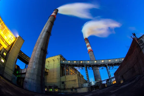 Centrale électrique au charbon — Photo