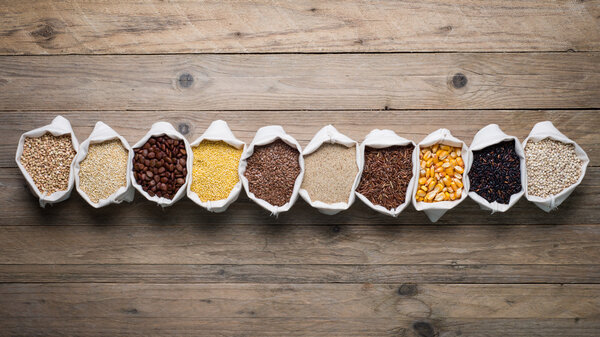 Gluten free cereals and seeds