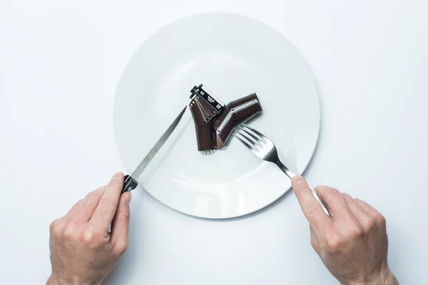 Bizzarre Essenszusammensetzung — Stockfoto