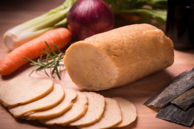 Seitan sebzeli