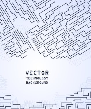 Devre tahtası arkaplanı.