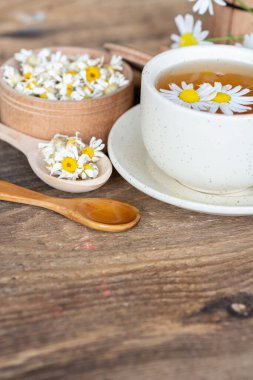 Bitkisel papatya çayı ve papatya çiçeği. doktor tedavisi ve bağışıklık sisteminin önlenmesi, tıp - halk, alternatif, tamamlayıcı, geleneksel tıp