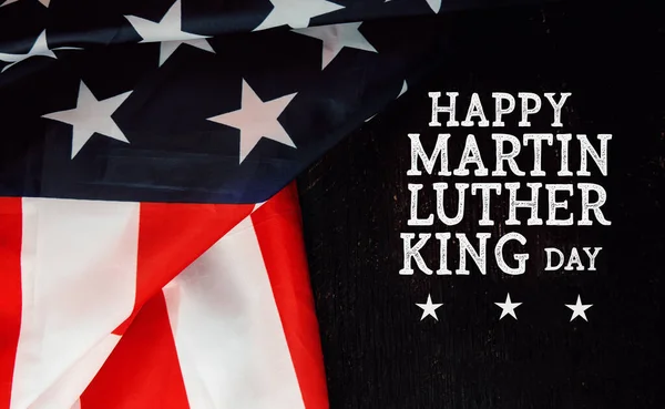 Liburan Federal Nasional Amerika Serikat Latar Belakang Martin Luther King — Stok Foto