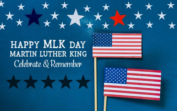 Feriado Federal Nacional Nos Eua Martin Luther King Day Mlk — Fotografia de Stock
