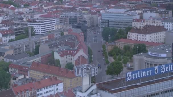 Panorama Najlepszy Widok Budynki Ulice Berlina — Wideo stockowe