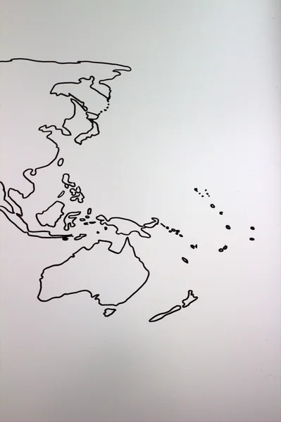 La carte du monde — Photo