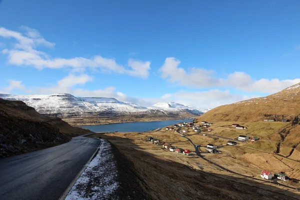 Faroe Adaları doğası — Stok fotoğraf