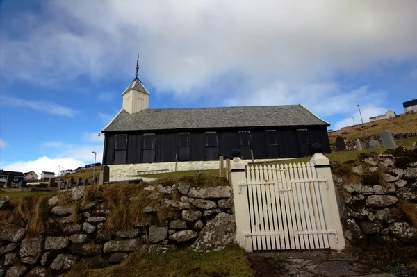 Church in the Faroe Islands — Stock Photo, Image