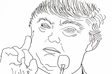 Amerikalı politikacılar çizimi