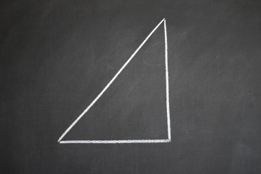 Bir kara tahta üzerinde matematik
