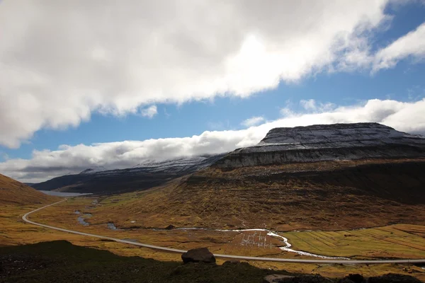 Faroe Adaları doğası — Stok fotoğraf