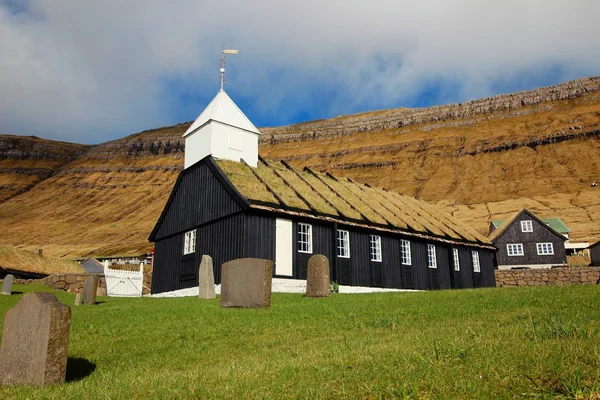 Vieille église des îles Féroé — Photo