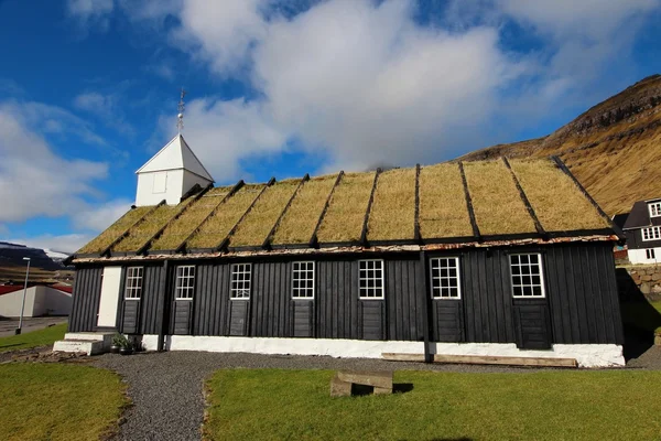 Vieille église des îles Féroé — Photo