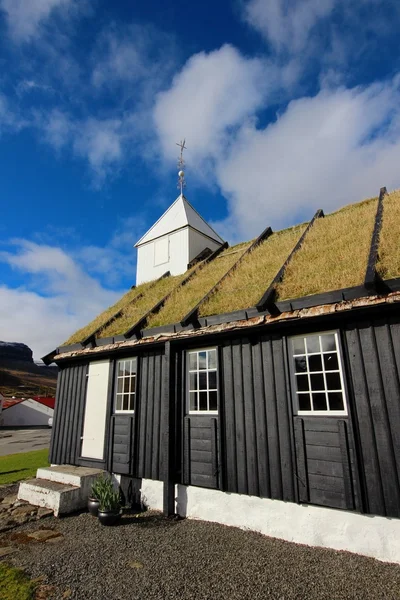 Old church in the Faroe Islands — Stock Photo, Image