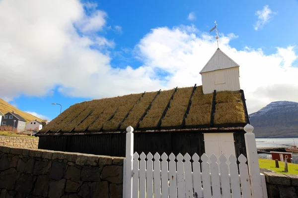 Стара церква на Фарерських островах — стокове фото