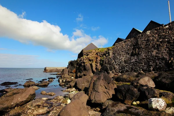 Casas antiguas en las Islas Feroe — Foto de Stock