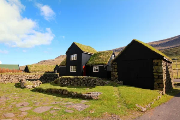 Old houses in the Faroe Islands — Stock Photo, Image