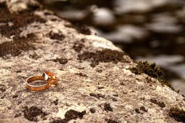 Bir düğün düğün aksesuarları  