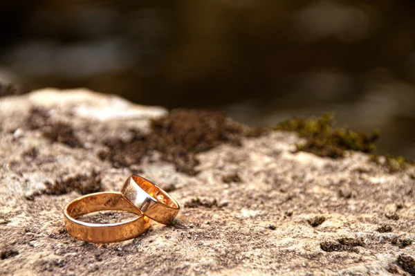 Accessoires de mariage à un mariage — Photo