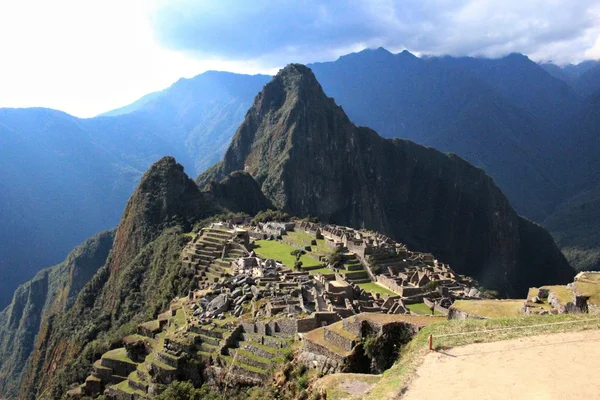 La ciudad de Machu Pichu — Foto de Stock