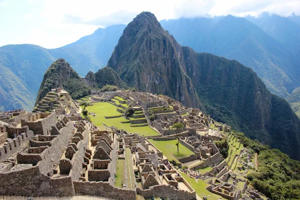 La ciudad inca de Machu Picchu — Foto de Stock