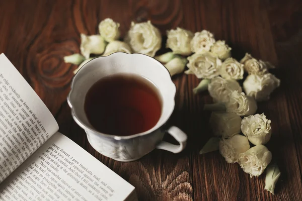 Teatime fantasy on a table — Stock Photo, Image