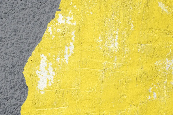 Concreto Cinza Amarelo Colorido Parede Superfície Textura Abstrato Grunge Brilhante — Fotografia de Stock