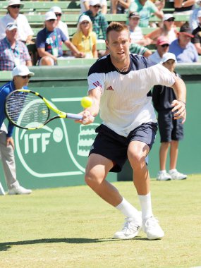 Jack Sock forehand