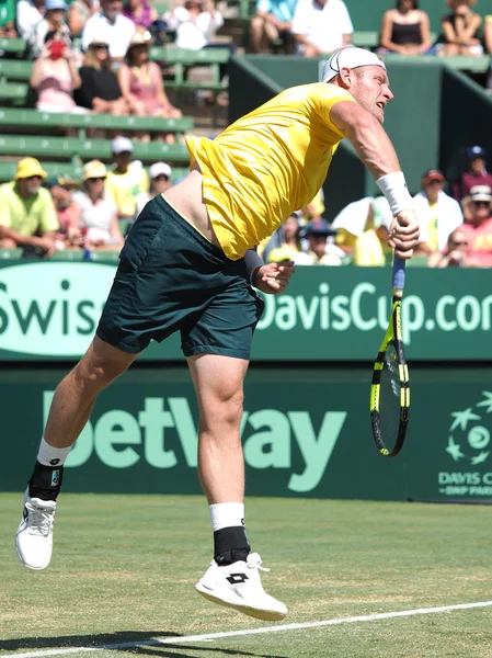 オーストラリア人のテニス プレーヤー サム グロス — ストック写真