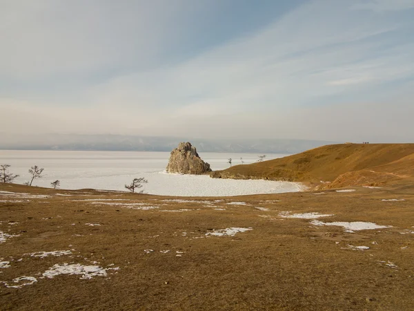 Studená zima Bajkal — Stock fotografie