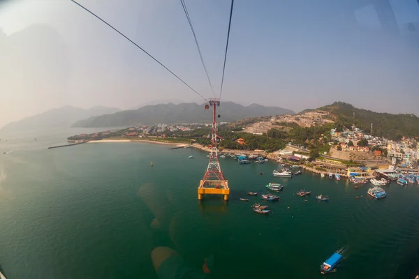 Vinpearl funicular, Vietnam — Stockfoto